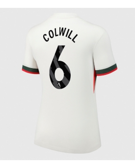 Chelsea Levi Colwill #6 Maglia Gara Trasferta Repliche 2025-26 Donna Maniche Corte